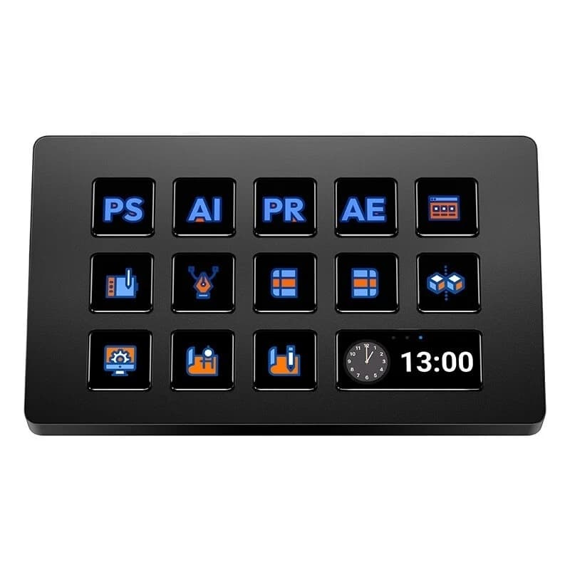 Telecamera D200H per Riprese dall'Alto, Tastiera Intelligente Visuale, Stream Deck