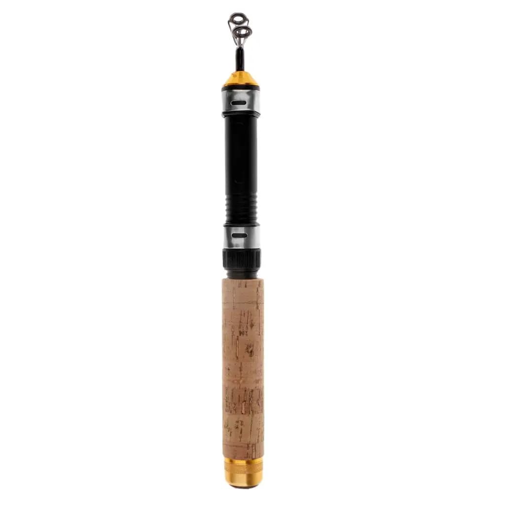 Telescopic Ice Fishing Rod Mini Ultralight Fishing Pole for Lake Reservoir River Stream Winter Fishing
