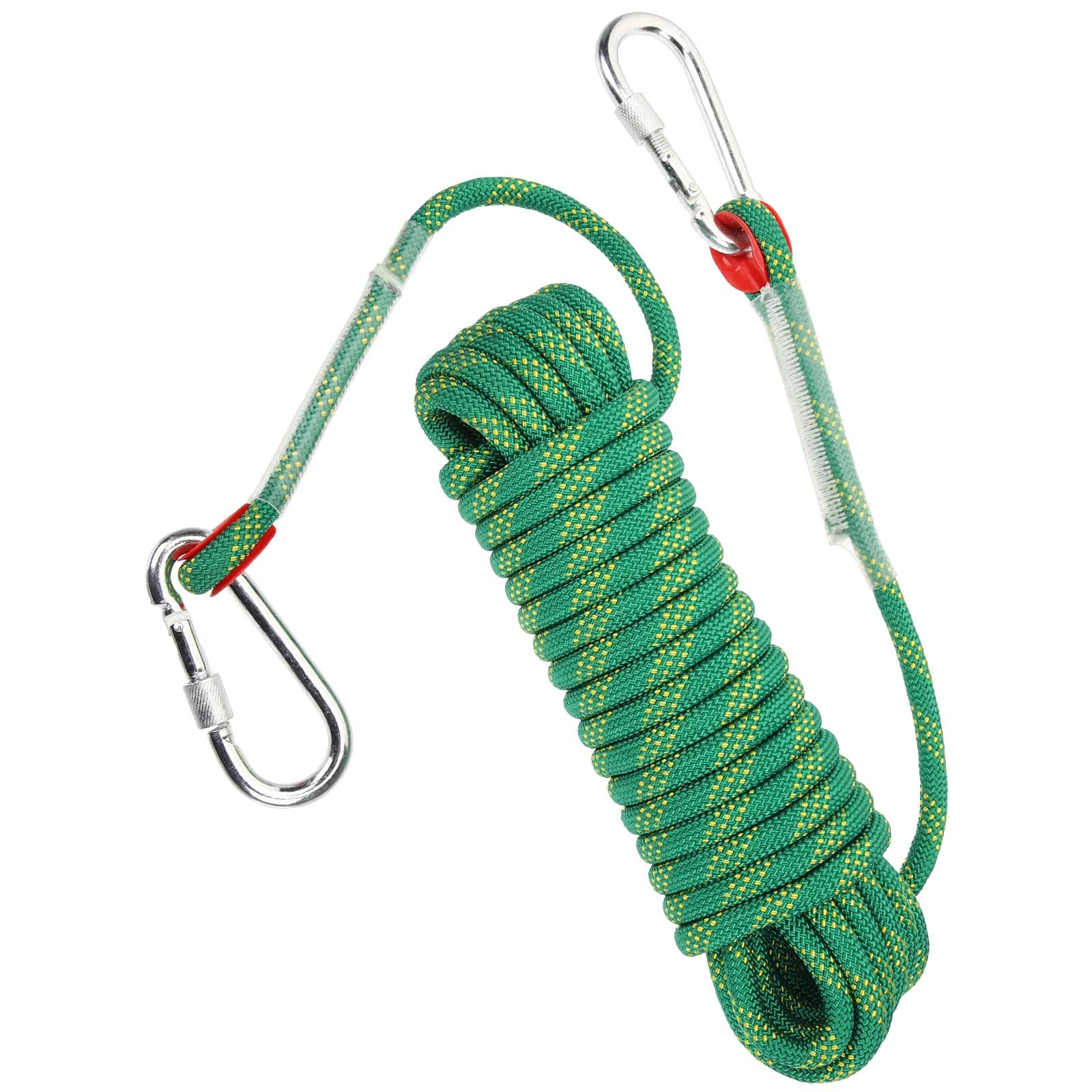 High Strength Polyester Climbing Rope Multi-Function Wear-Resistant Static Rope Gym Fitness Training Outdoor Climbing Equipment