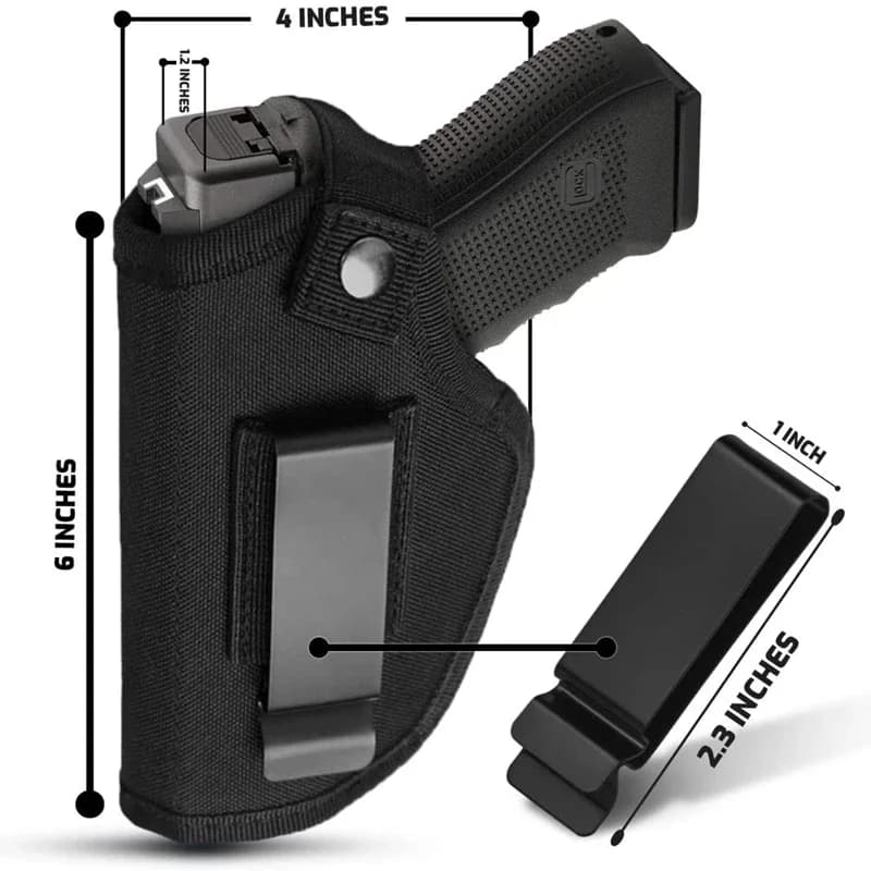Universal Basin Right Left OWB IWB for Internal Hidden Transport for G17 19 23 25 26 27 29 30 32 33 38 42 43 S&W M&P