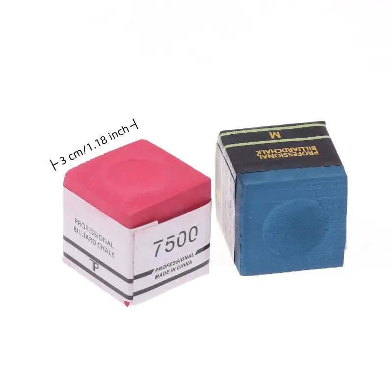Gesso antiscivolo per biliardo con scatola portaoggetti, accessori per stecche da biliardo e snooker, facile da applicare, per giochi da tavolo