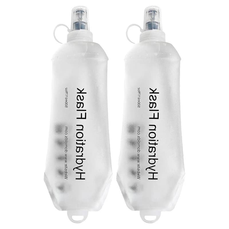YANA50I 2 Pack 500Ml Soft Flask, For Running Vest Hydration Pack