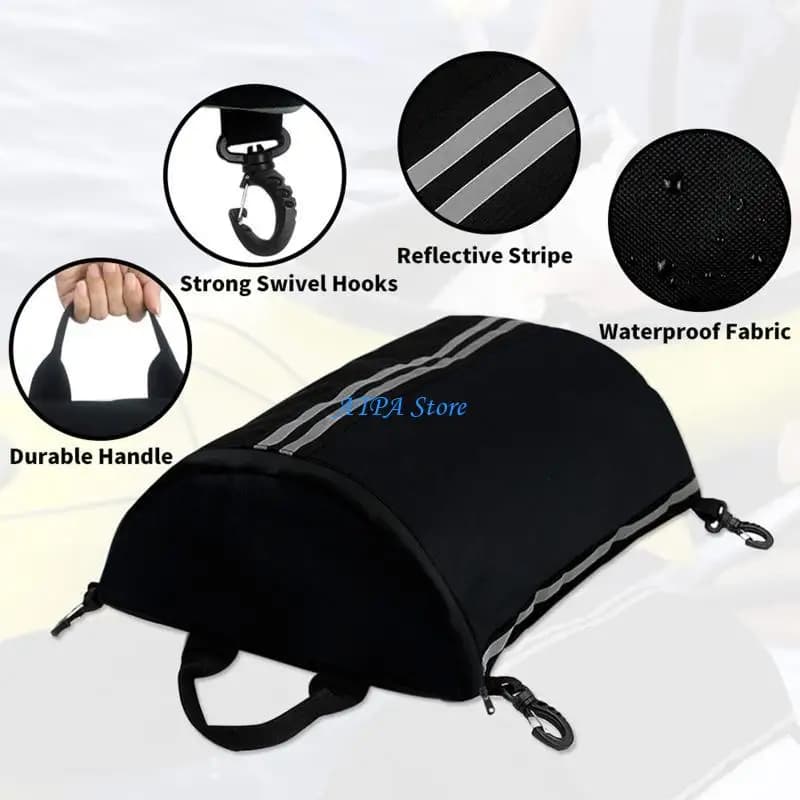 U13C Waterproof Kayak Deck Cover Bag Paddle Board Storage Bag Water Sports