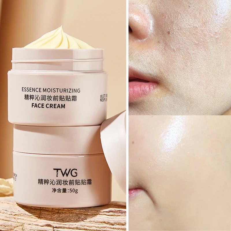 Apply cream before makeup, moisturizing foundation cream: lasting moisturizing, create a natural foundation