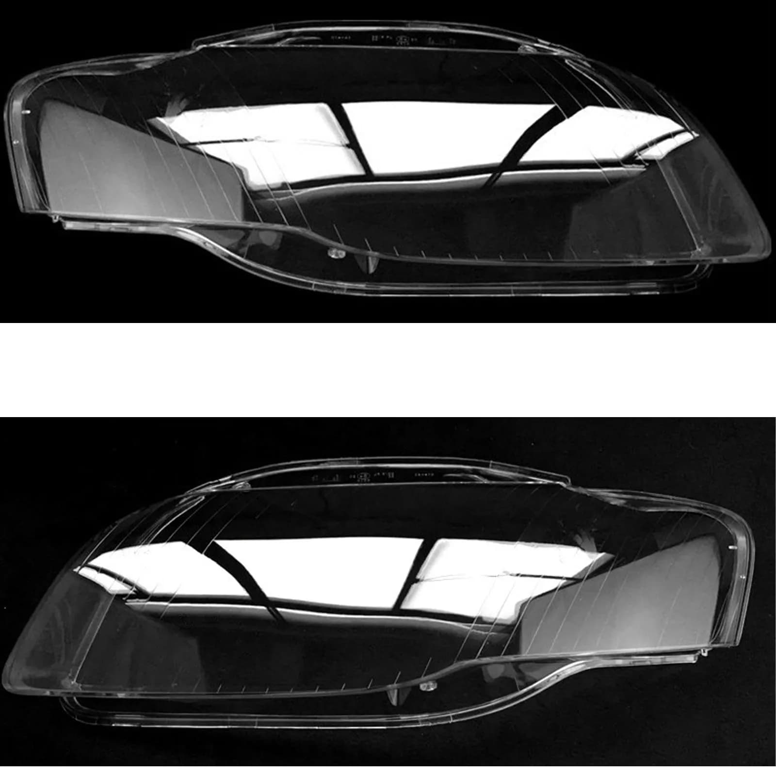 Misura Per Audi A4 B7 2005 2006 2007 2008 Faro Dell'automobile tappo di copertura Faro Ombra Testa Della Lampada faro copertura della lampada accessori auto