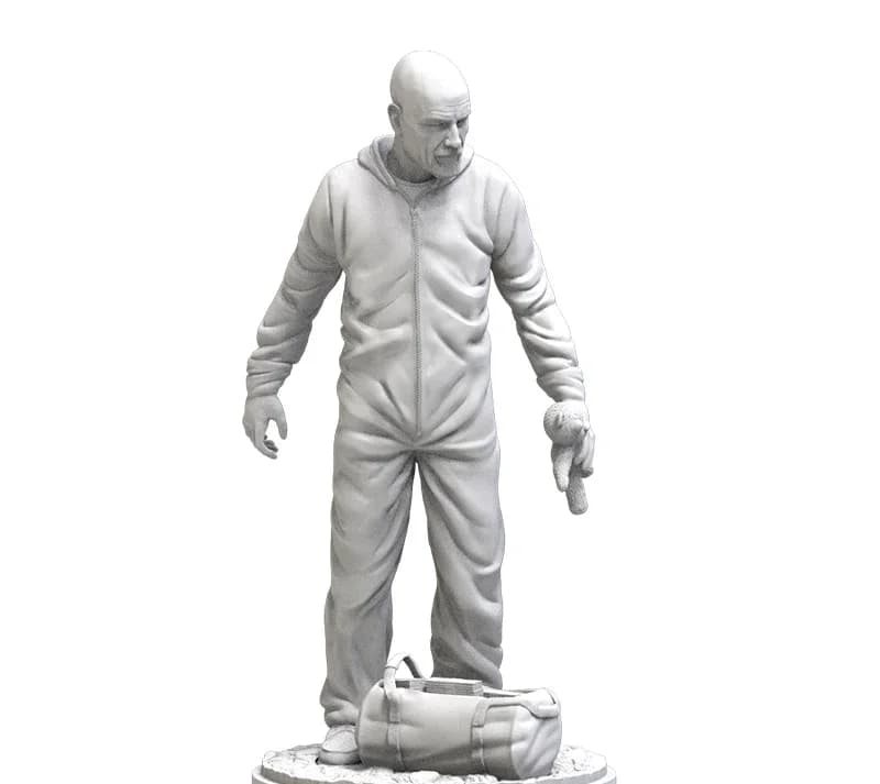1/24 75mm 1/18 100mm Kit modello in resina Break Bad Man Non verniciato Nessun colore RW-252