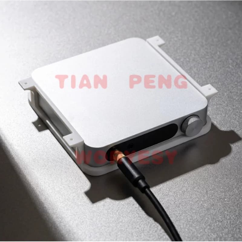 WYORESY stable protection under desk bracket for FiiO K11 Desktop DAC & Headphone Amplifier prevents device drop and side slip