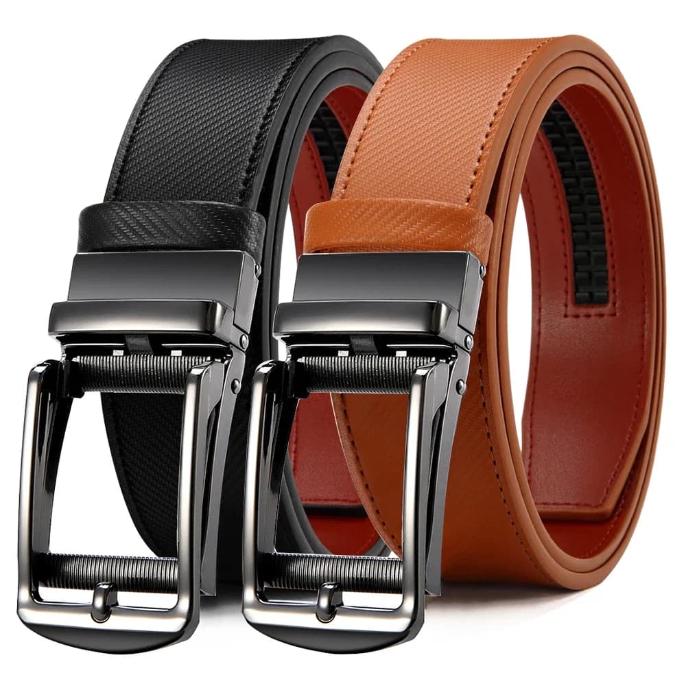 Men's Belts Automatic Metal Buckle Famous Brand Belt Men's genuine quality luxury leather belt for men famous brand belt Wome
