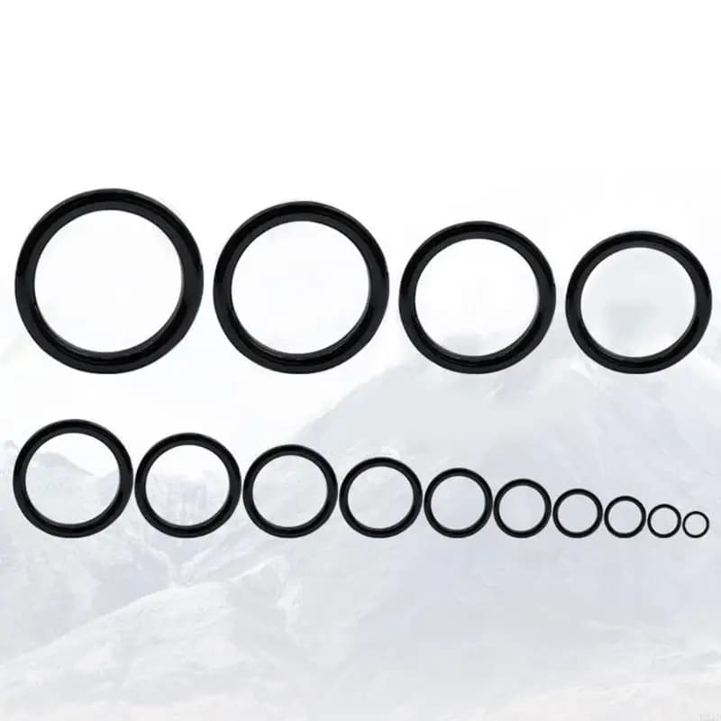 80Pcs Fishing Rod Repair Kits Rings Wear Resistant Ceramic Guide Rings Rod Eye