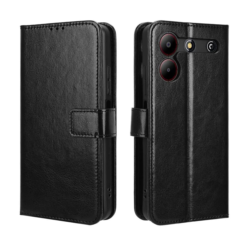 Per ZTE Blade A34 A54 Custodia di lusso Flip Portafoglio in pelle PU Cordino Custodia protettiva per ZTE A 34 A 54 Borsa per telefono