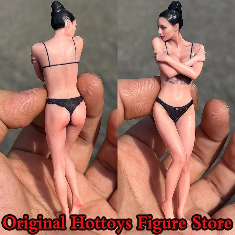 1/16 Scale Female Soldier Fashion Cool Hot Girl Mini Realistic Sculpture Full Set About 10cm Action Figure Model Doll Gifts