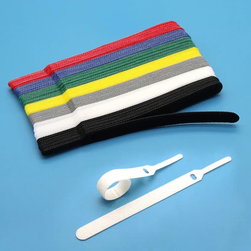 50/100 pz Fascette Rilasciabili 150 200 250 300mm Plastica di Fissaggio Riutilizzabili Fascette Cinghie di Nylon Wrap Zip Bundle Fasciatura cravatta