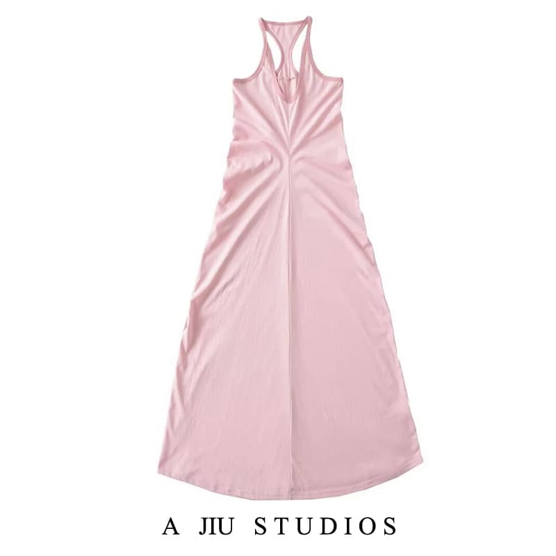 Abito Estivo da Donna Sexy e Piccante, Stile Puro Desiderio, Vestito Lungo Avvolgente con Gonna a Pieghe in Vita, Effetto Snellente, Dolce e Piccante