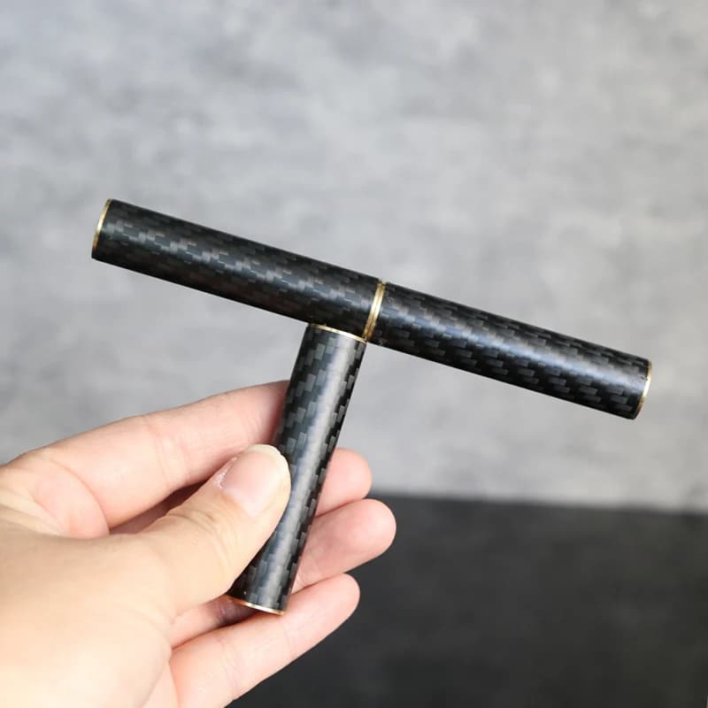 EDC Texture magnetica in fibra di carbonio Spinning Giocattolo antistress Fidget Spinner Giocattolo antistress per adulti e sollievo dal TDAH, regalo creativo