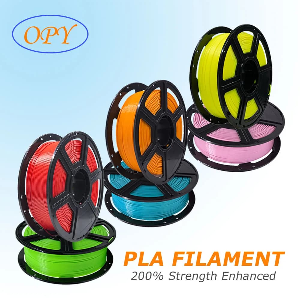 Opy PLA Filament 1 Kg 1.75Mm for 3D Printing, Grey Wire, Purple, Pink, Cyprian Rose, Brown, White, Black, Plastic for 3D Printer