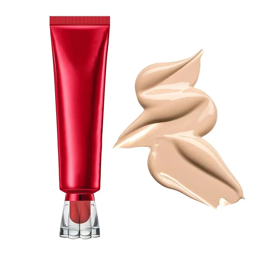 30g 10 colori tubo fondotinta liquido etichetta privata copertura completa crema BB impermeabile a lunga durata logo personalizzato trucco sfuso vegano