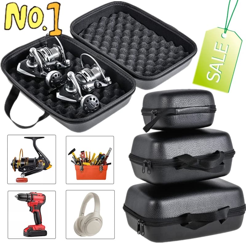 New Fishing Equipment Case Waterproof Fishing Protective Housing Spinning Line Anti-shock box for 1-2 fishing reel