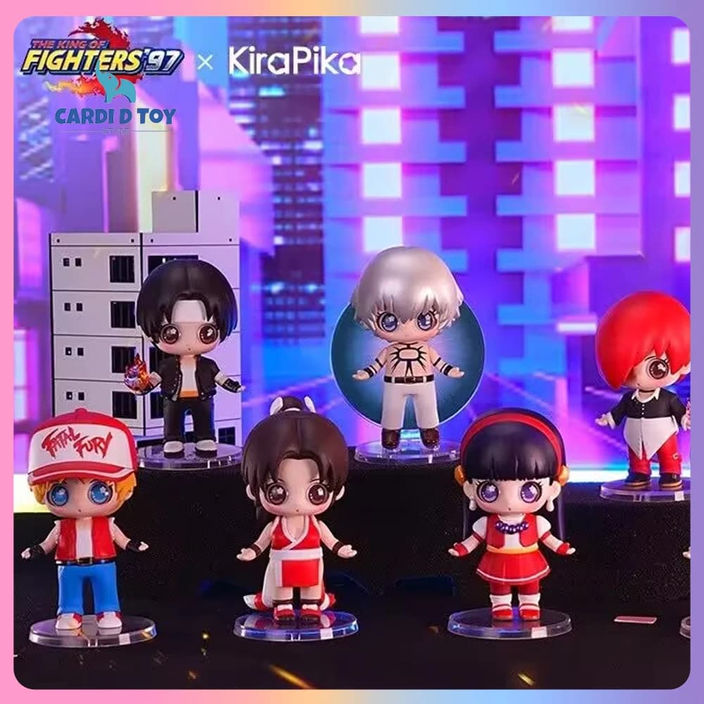 Nuovo Il Re Dei Combattenti Scatola Cieca Il Re Dei Combattenti Kirapika Anime Figure Scatola Misteriosa Iori Yagami Modello Kyo Kusanagi Giocattolo