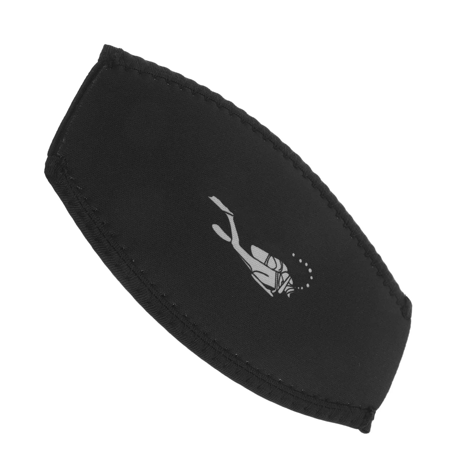 Snorkeling mask cover, double layer SBR material, hair protection, easy to install for snorkeling, scuba diving, water sports