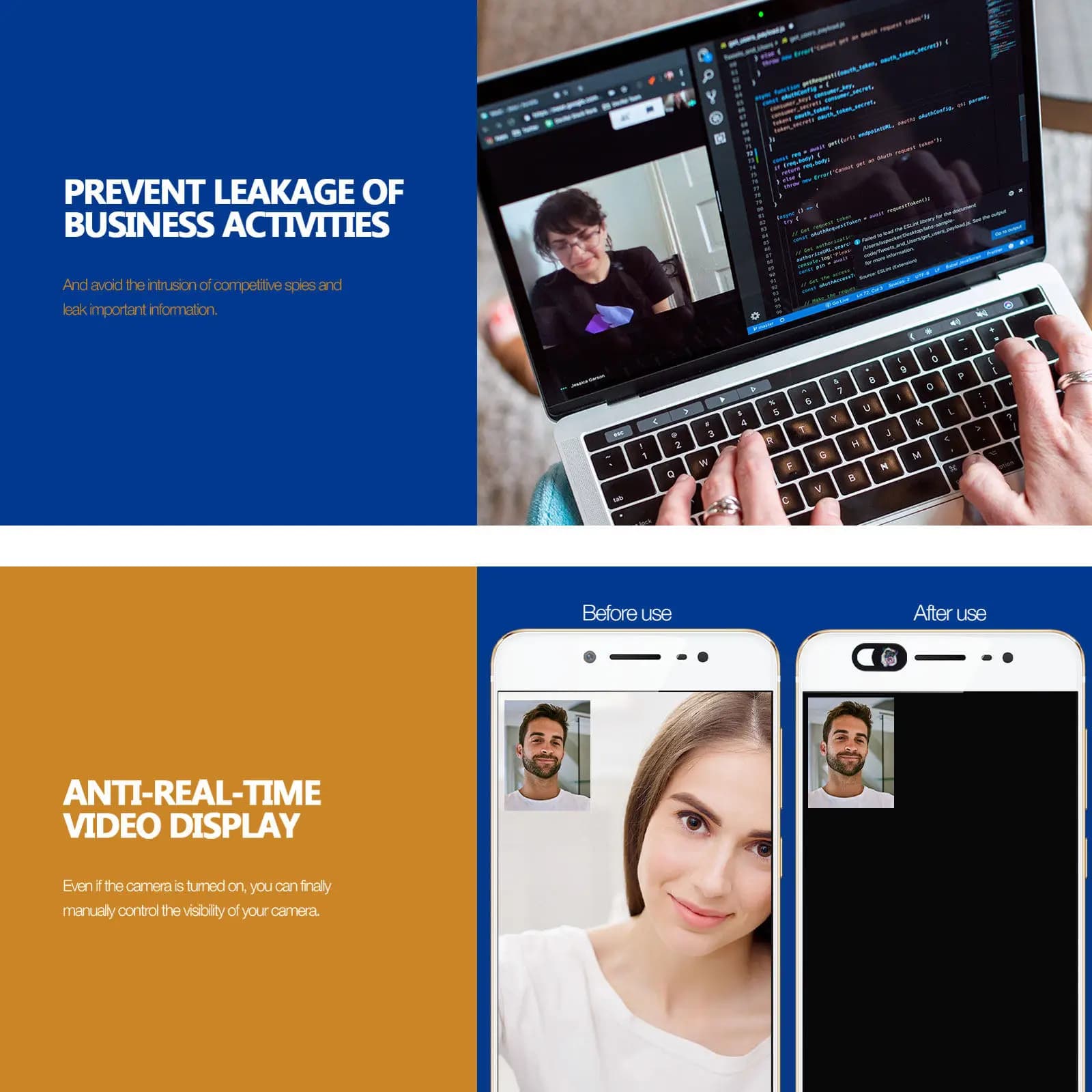 6 Pezzi Copri Webcam per Laptop, Computer, Telefono, Barriera per Fotocamera Professionale