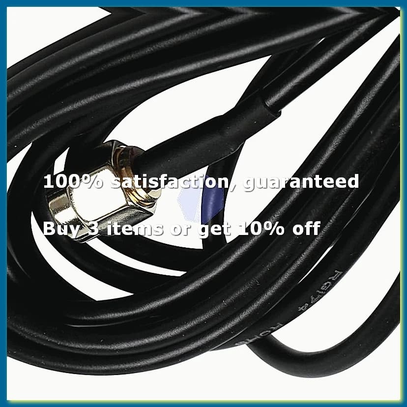 Wifi Antenna Extension Pure RP-SMA Male To Female Antenna With 3Meter Cable Magnetic Base For Router Wireless Network Card-DT30