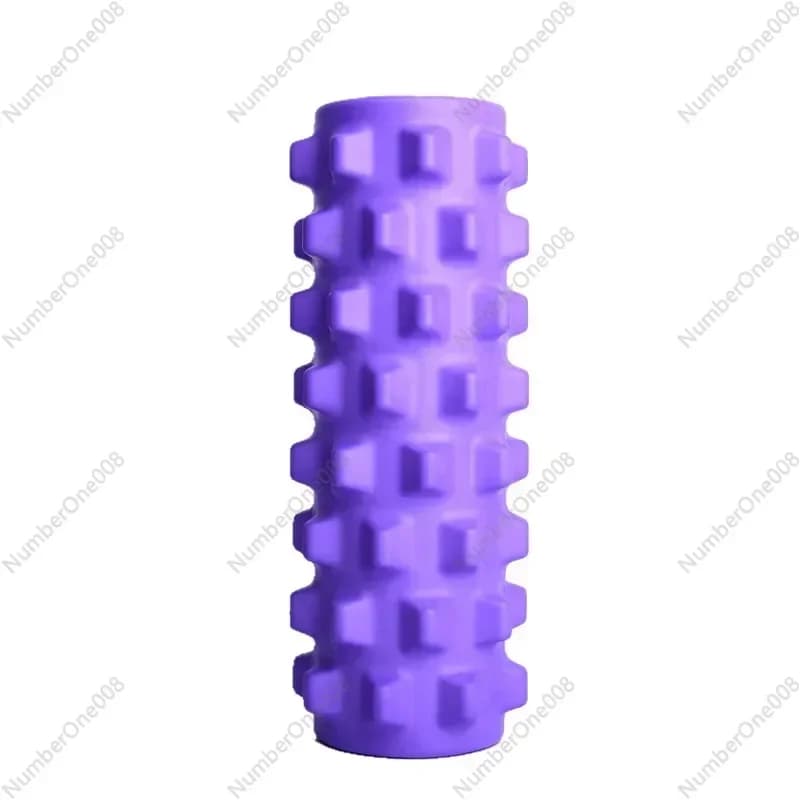 EVA Foam Massage Roller for Muscle Recovery, Yoga and Fitness - Muscle Roller Stick for Deep Fabrics with Back Typing Nodes