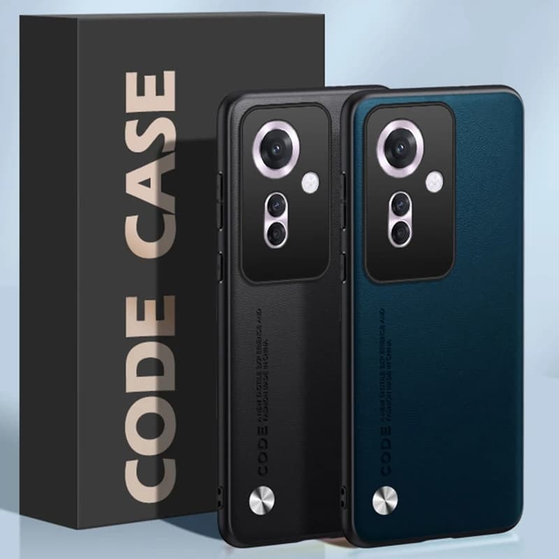 Custodia di Lusso in Pelle PU per OPPO Reno 11F Reno11F 5G Cover Posteriore in TPU Silicone Protezione Completa per Telefono OPPO Reno 11A Reno11A
