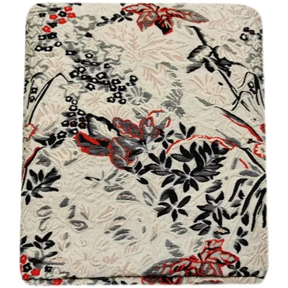 Jacquard Brocade Fabric Diy Sewing Autumn/Winter Desing Material Clothing Fashion Orchid Cloth for Dress by the Yard