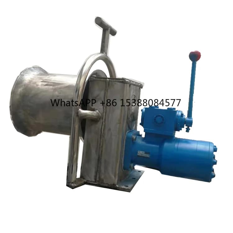 BiHa Rete da pesca idraulica Hauler Windlass per reti da branchia Reti da gabbia