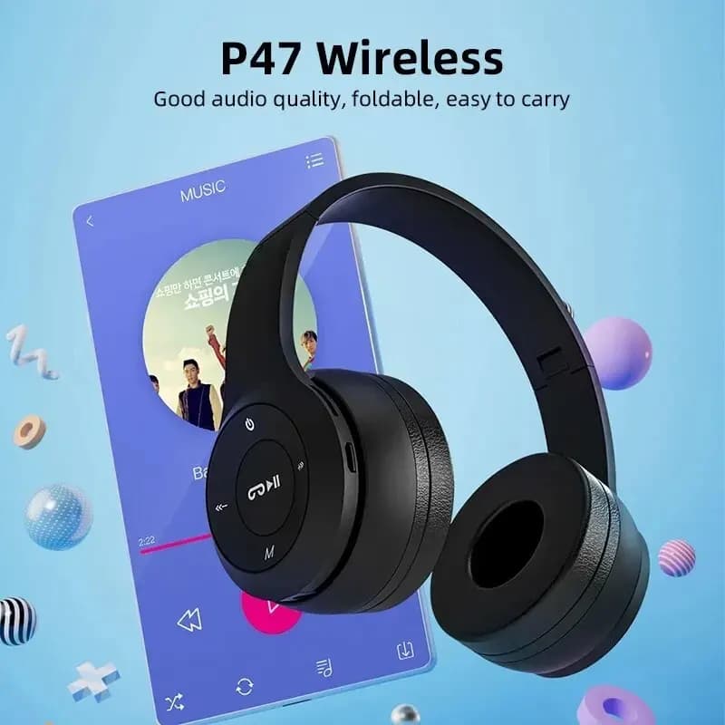 Bluetooth 5.0 Stereo Wireless for Sport and Gaming, Compatible with Huawei and Xiaomi