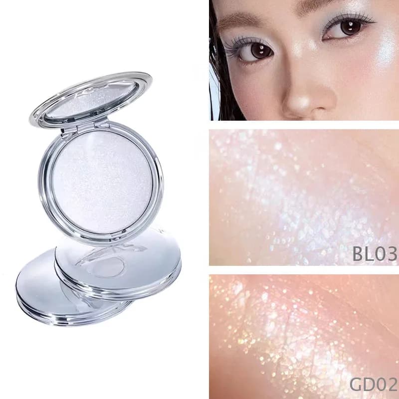 FOCALLURE Pasta lucida Evidenziatore dorato a lunga durata Crema abbronzante impermeabile Trucco snellente opaco naturale monocromatico