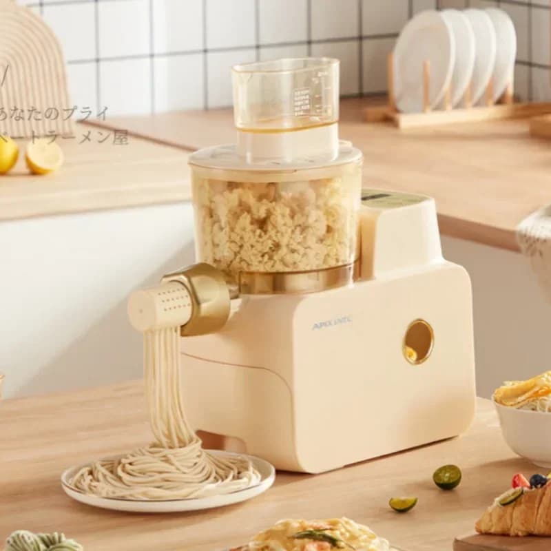 Macchina per pasta multifunzione resistente e robusta con parti rimovibili - per impastare e mescolare, 9 forme di pasta