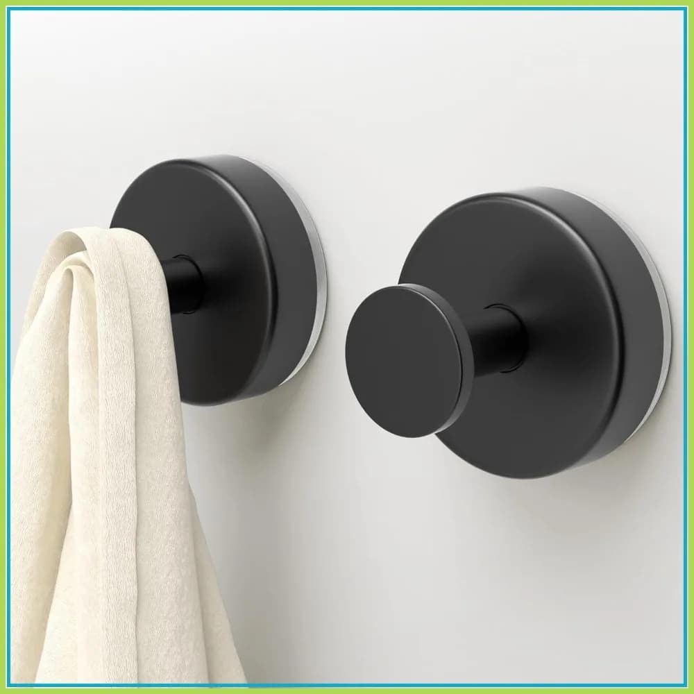 Ganci a ventosa per doccia, porta asciugamani senza foratura per accappatoi, spugne, rimovibili per pareti del bagno, piastrelle, superfici non porose
