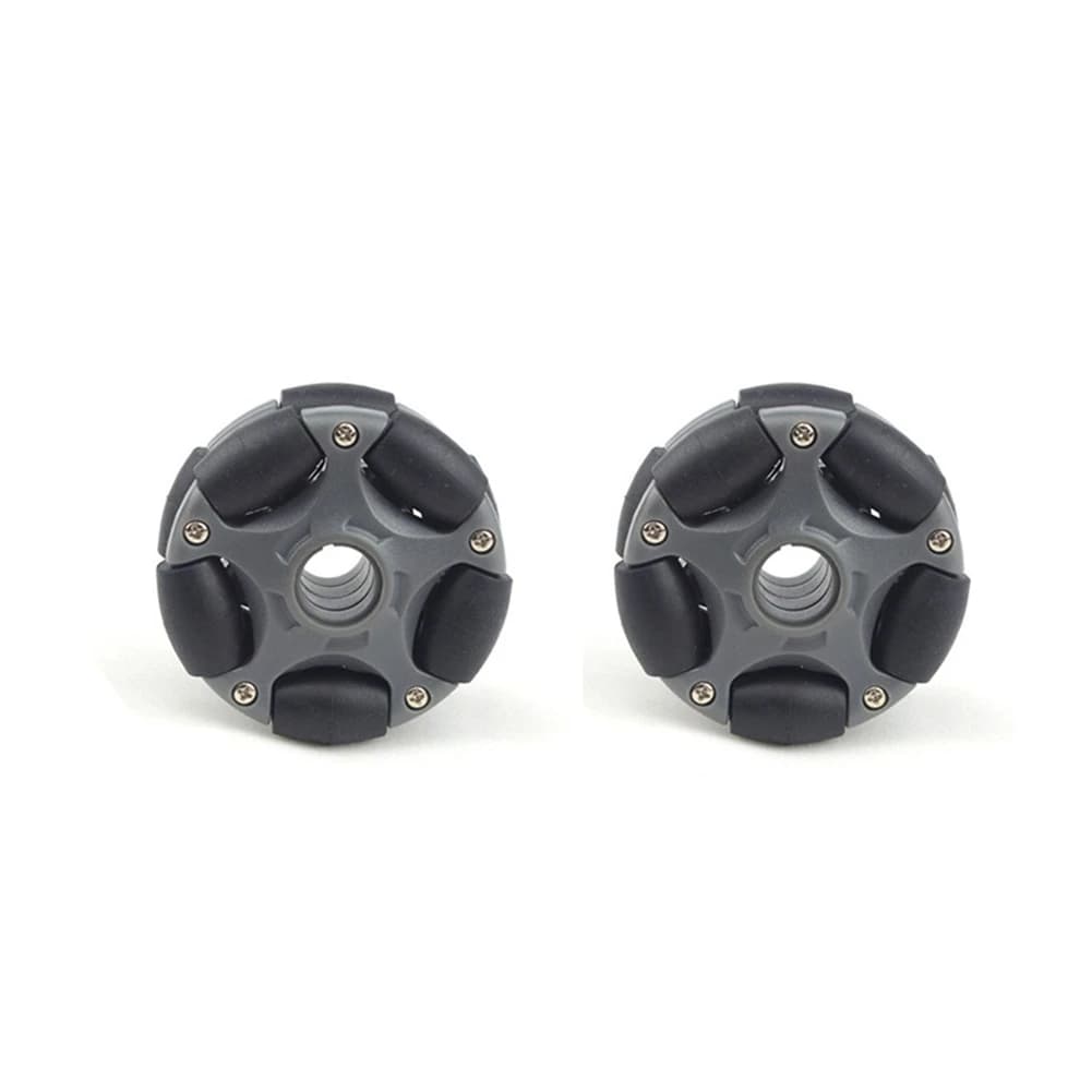 Ruota Omni in plastica da 2 pezzi 58 mm per servomotore kit robot 14135