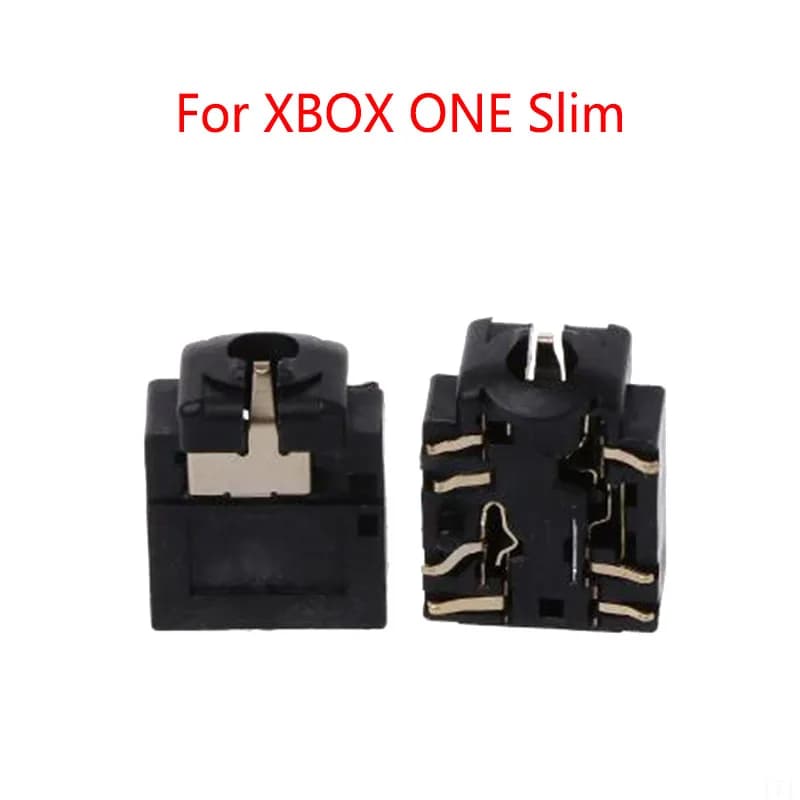1 pz/lotto 3.5mm per XBOX ONE Elite Slim Wireless Controller Headset Jack presa per cuffie presa per porta per serie XBOX X S