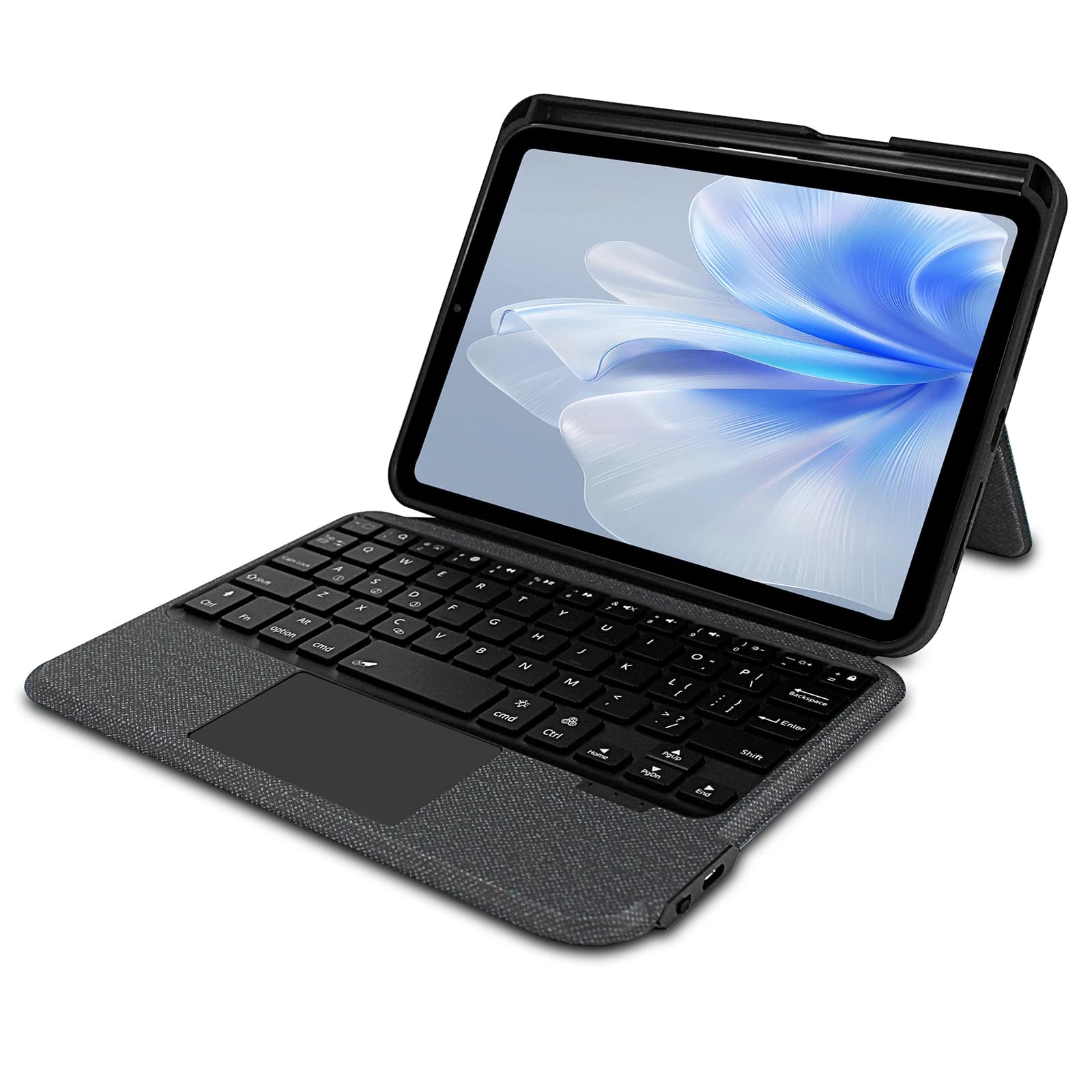 Custodia con Tastiera per iPad Mini 6/7 8.3 Pollici, Cover Protettiva in Pelle PU con Design Staccabile