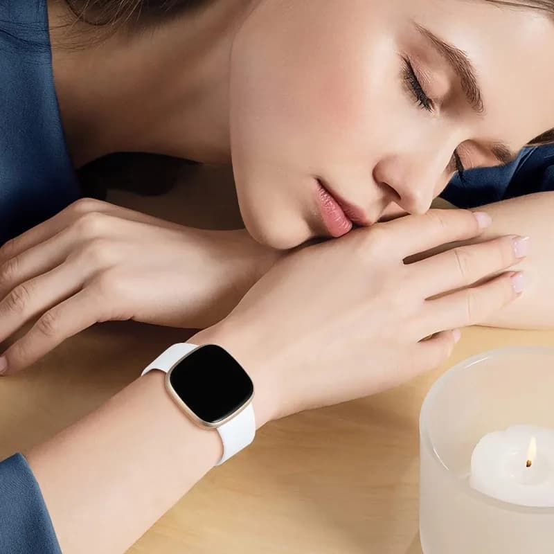 Cinturino in silicone per Fitbit Versa 4 3 Sense 2 Band Smartwatch Accessori Sostituzione correa Bracciale sportivo per cinturino Fitbit Sense