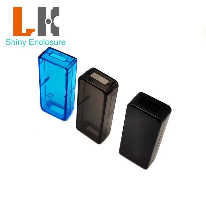 53x24x14mm IP54 Abs Chiavetta USB Custodia Custodia in plastica per scatola di giunzione di ricarica USB Custodia per modulo Pcb LK-USB07