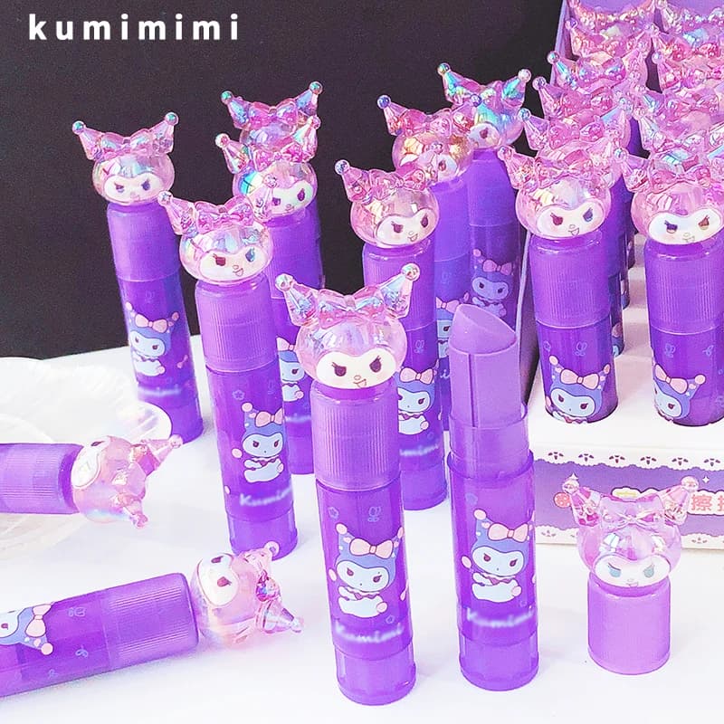 Kawaii Stationery store cute aesthetic school utilities office supplies kit Rabbit Lipstick Design Eraser aesthetic rubber