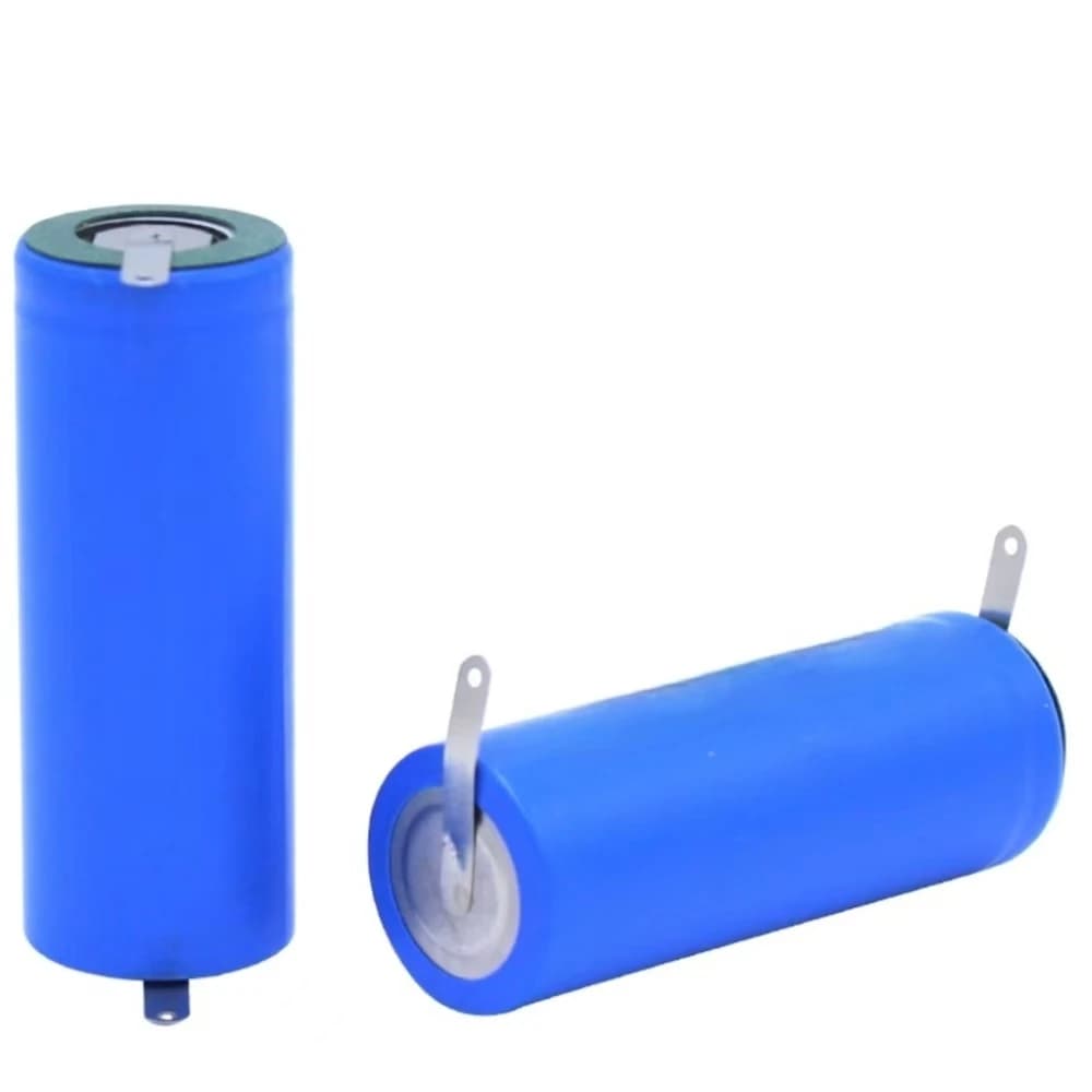 4 batterie al litio ricaricabili 18500 da 3,7 V 1400 mAh con terminali a saldare per torcia elettrica, altoparlante, fotocamera, walkie-talkie, laptop, giocattoli