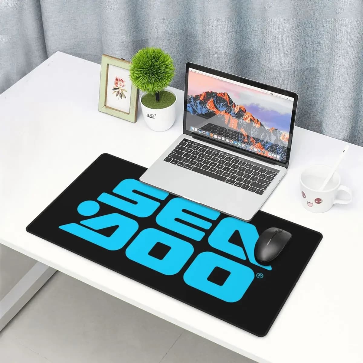 Large Mouse Pad Sea Doo Team Rxt Brt Marine Gamer PC Laptop Mats Keyboard Carpet Computer Gaming Office Accessories Desk Mat
