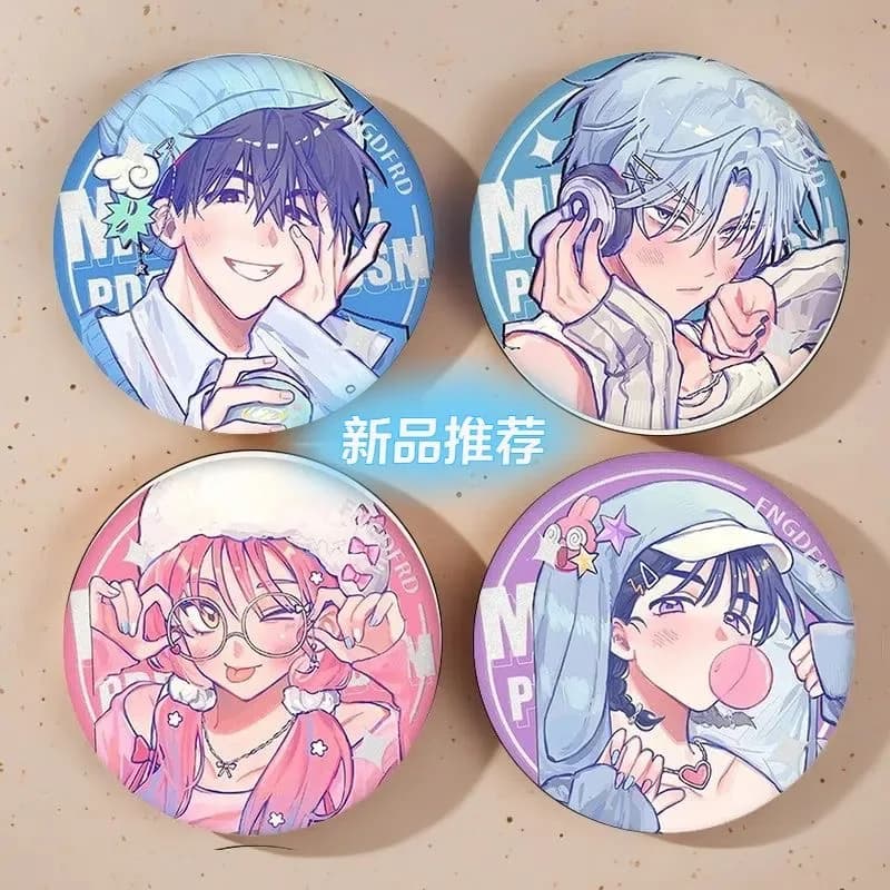 Alien stage doujin anime peripheral cosplay brooch bar, tin badge, baogu millet gift backpack pendant