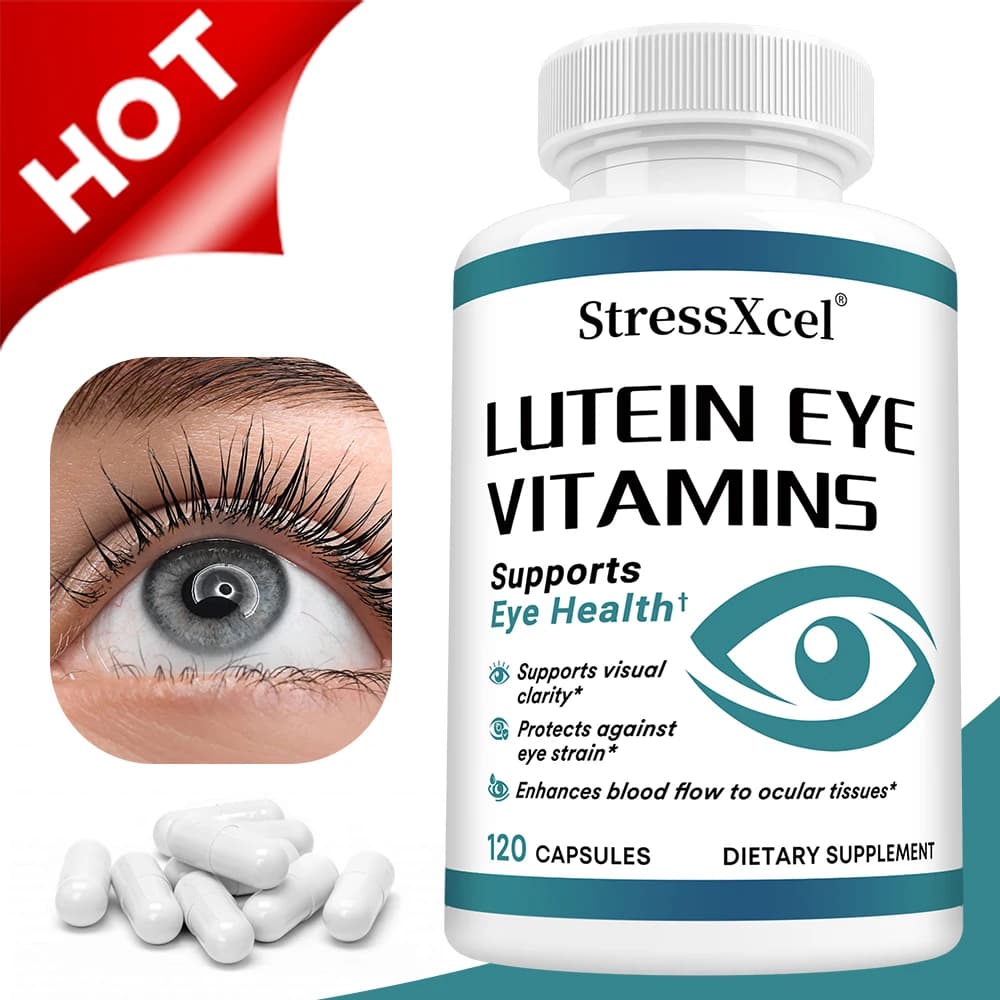 Integratore per il supporto degli occhi alla luteina, salute della macchia e della retina, protezione dalla luce blu, allevia l'affaticamento e la secchezza degli occhi, cura della visione notturna