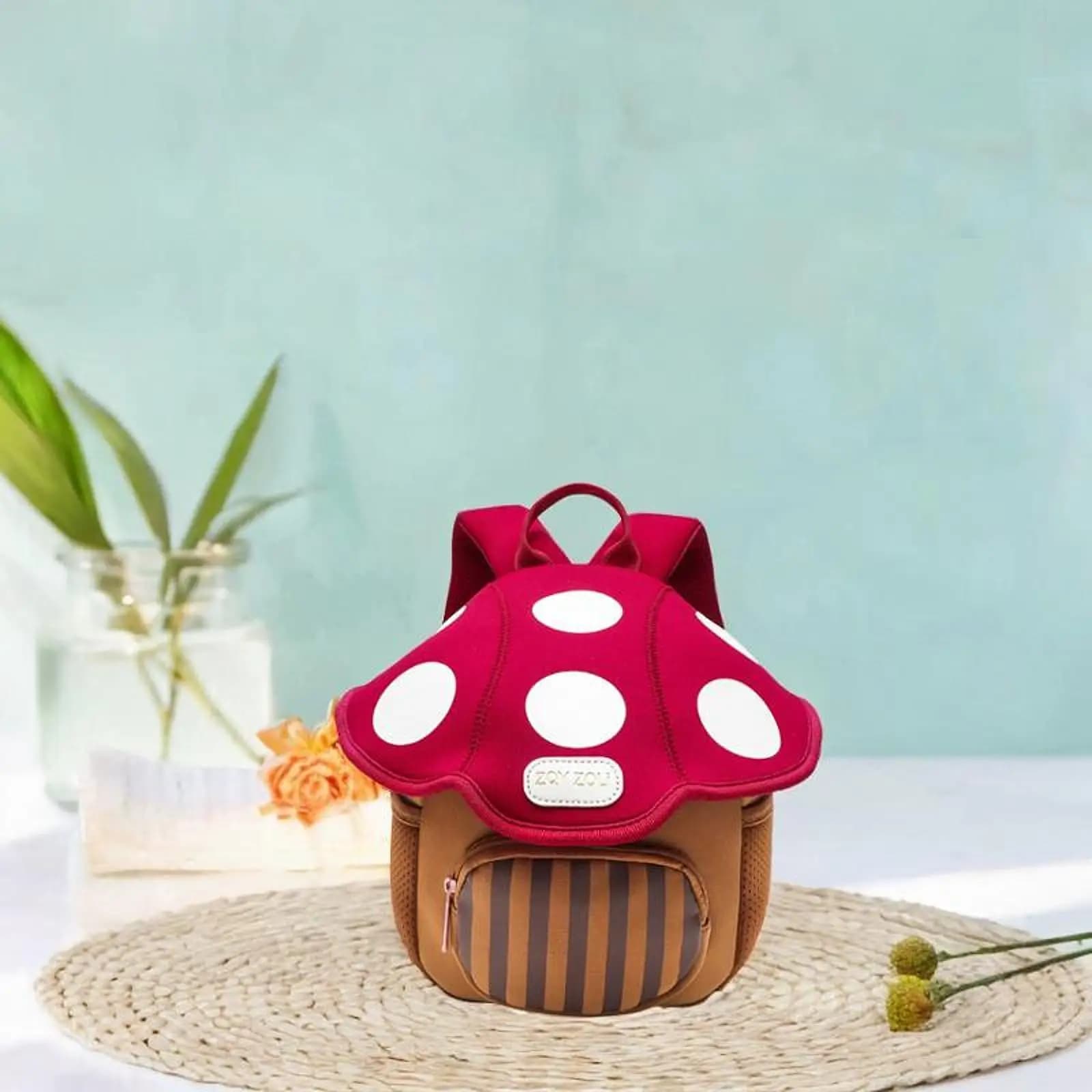 Zaino per bambini Borsa da scuola Chiusura con cerniera con manico Mini borsa da viaggio per bambini