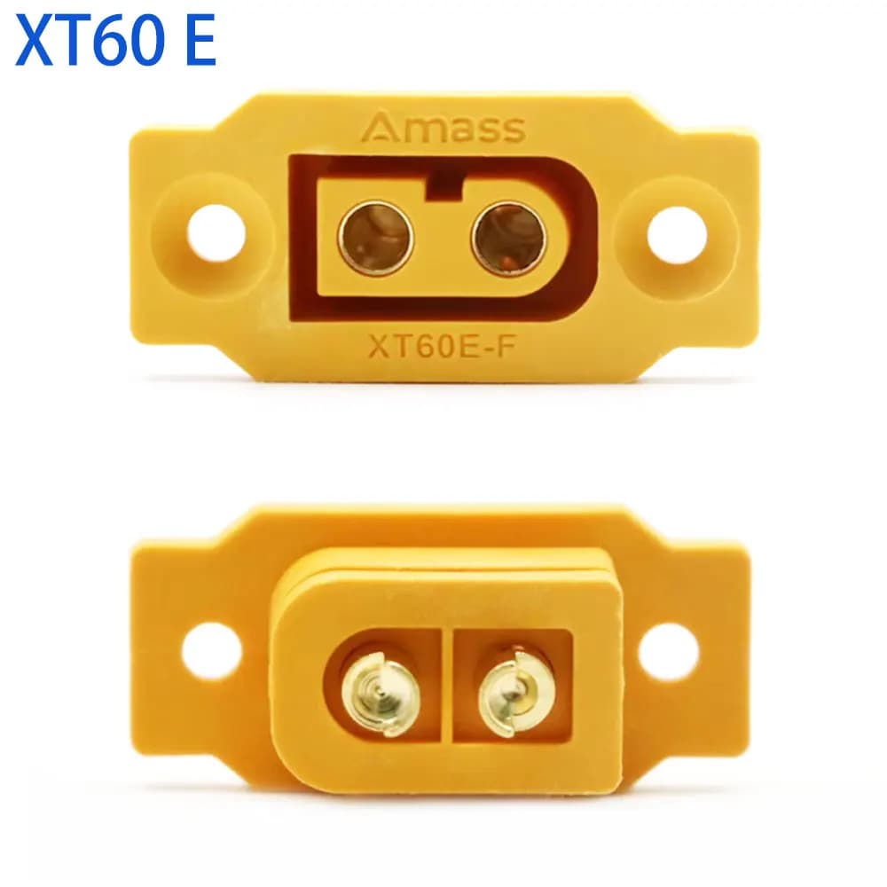 5/10 pz Connettore Amass XT60E Maschio/Femmina a Corrente Elevata, Placcato in Oro/Ottone/Nichel, Adattatore di Alimentazione per Batteria per Modelli RC