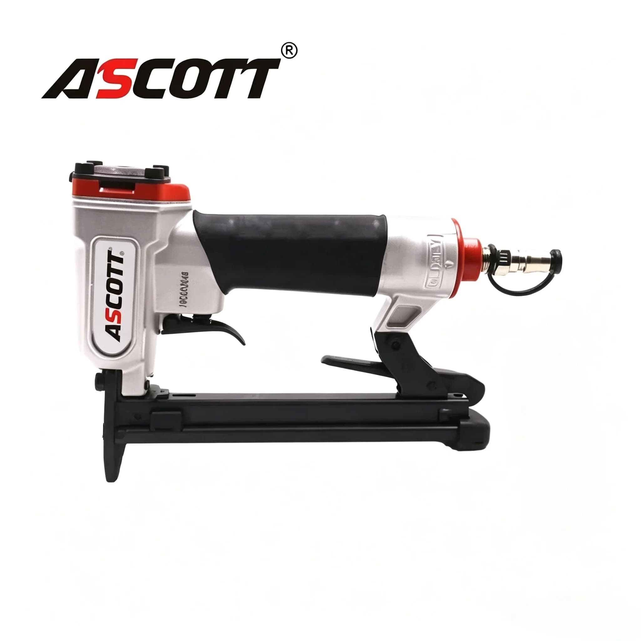 High Quality JS16-80 140PCS Aluminum Pneumatic Wood Staple Gun For Furniture,Cabinets,Industry Use 4-16mm Air Upholstery Stapler