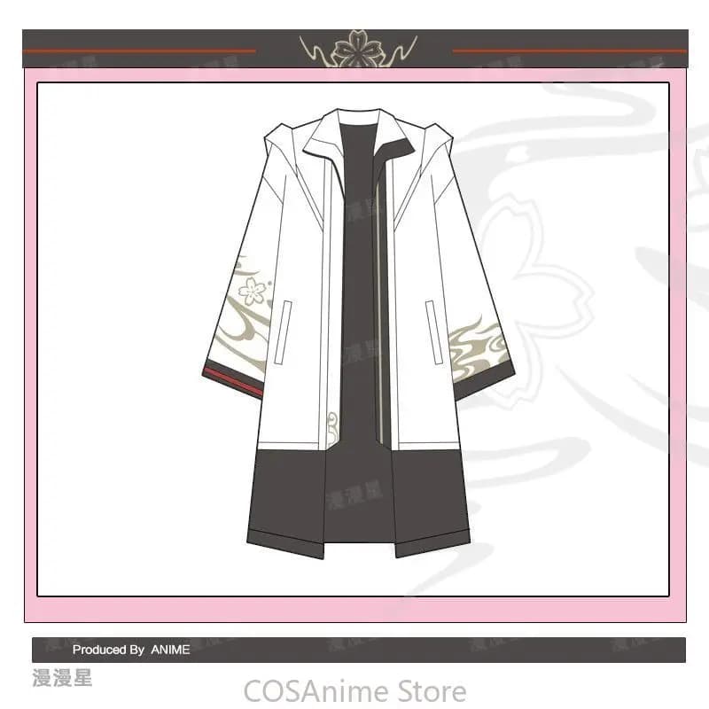 Costume Cosplay di Evanescia Honkai: Star Rail 2026, Cappotto Autunnale con Cappuccio, Gonna JK, Giacca, Outfit alla Moda