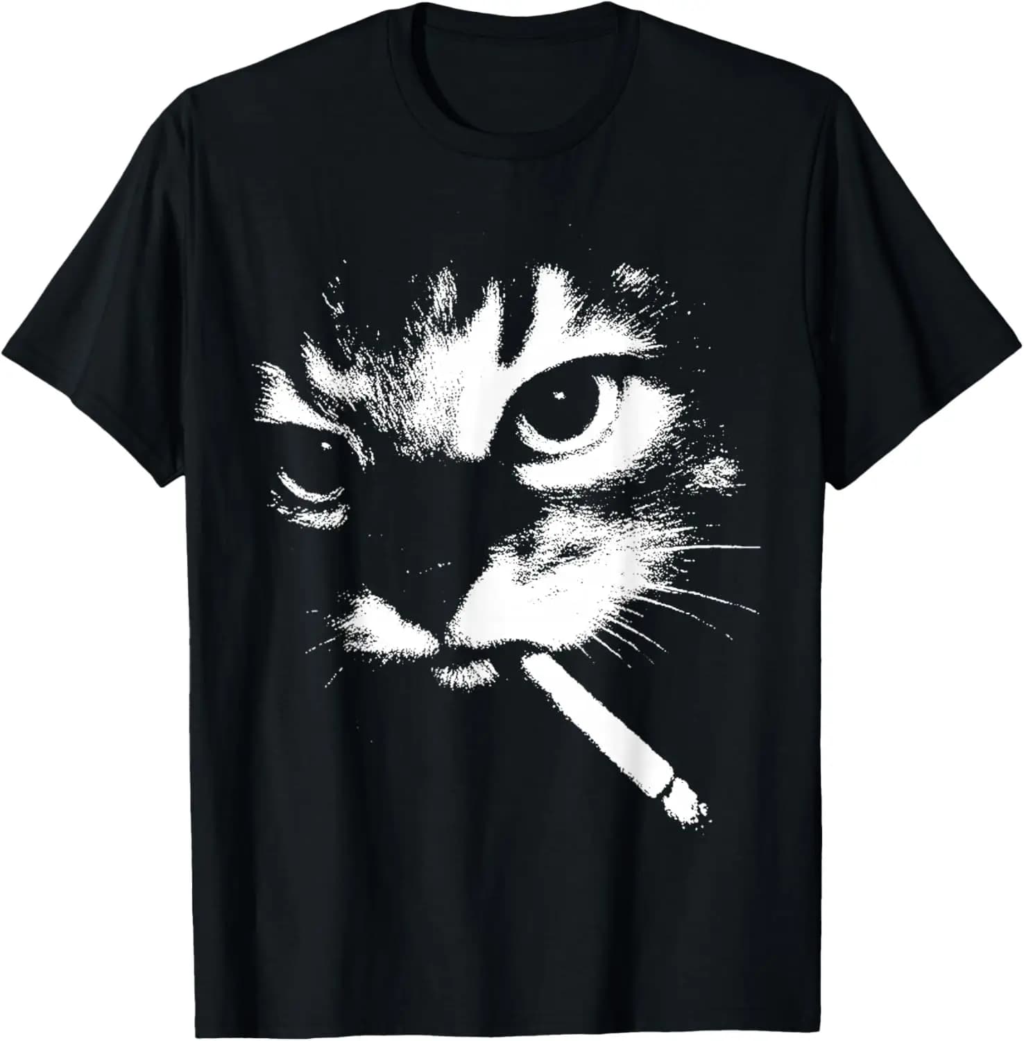 T-Shirt Cat,Pet Lover T-Shirt,Animalb,Art Cute,Funny,Patriotic