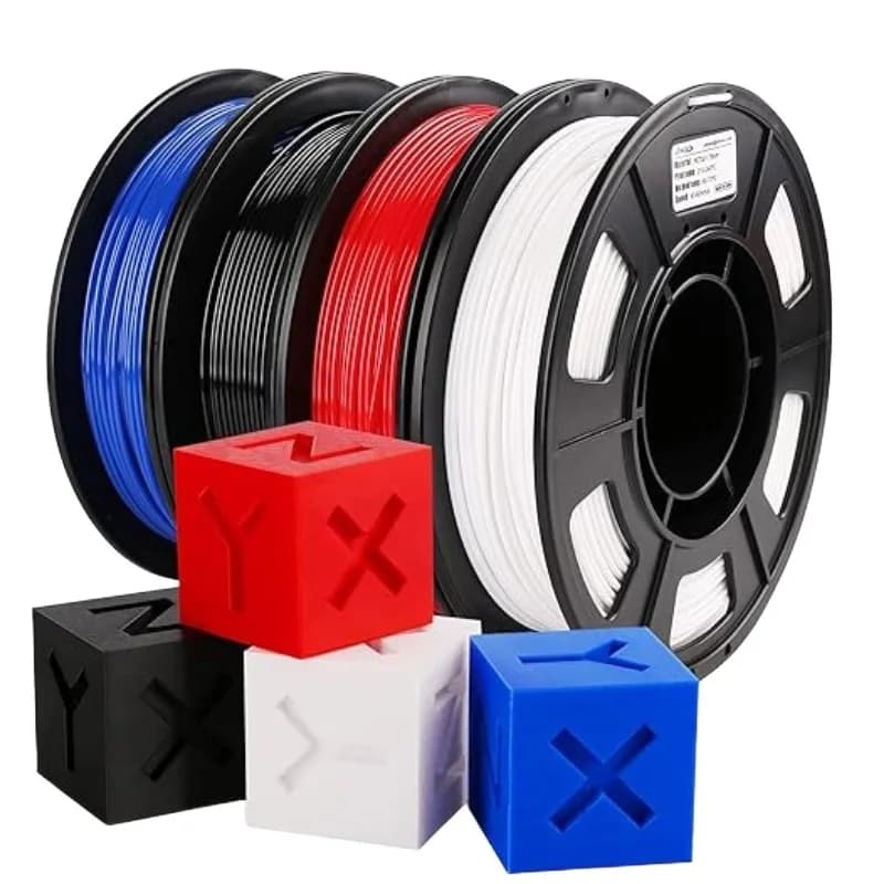 3D Printer Filament EasyThreed Marmo PLA 1,75 mm 250 g 3D Printing Plastic material Translucent PLA Black Blue Green