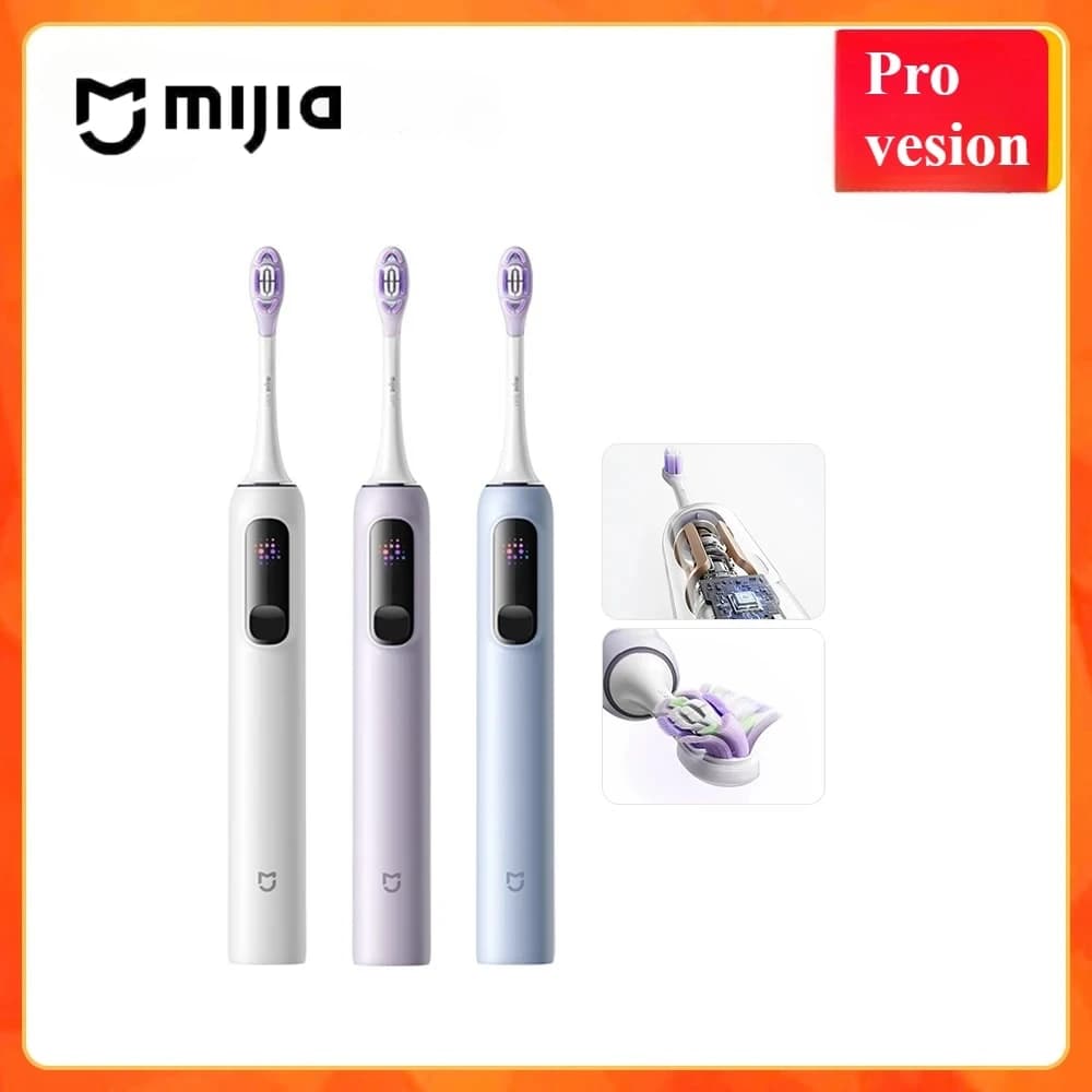 MIJIA Electric Toothbrush with Sonic Vibration and Oscillation Pro for Whitening Tooth Cleaner Ultrasonic Vibration